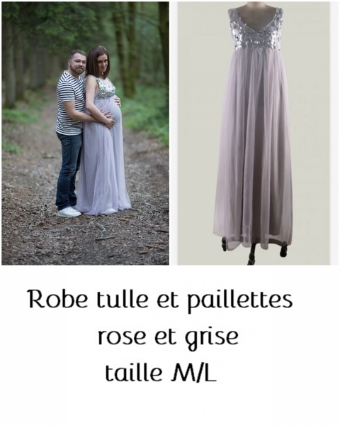 robe-tulle-et-paillettes-rose-et-grise-photo