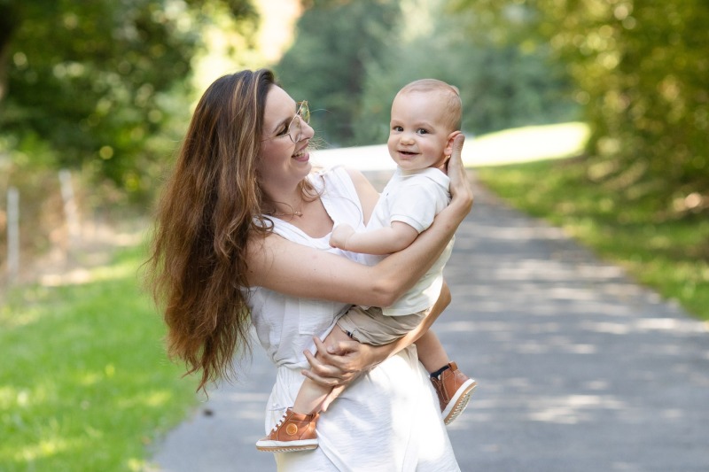 portrait maman bébé ardennes