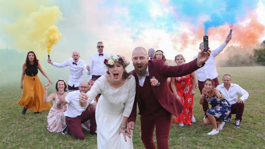 Photographe mariage Ardennes fun