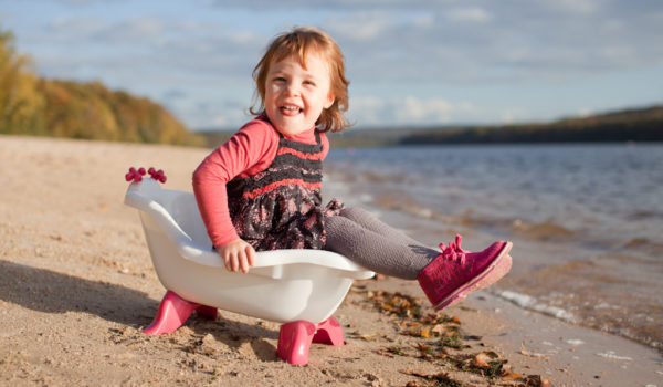 portrait enfant lac vieilles forges